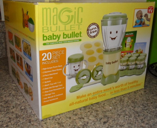 Magic Bullet Baby Bullet Baby Food Maker, 20-Piece Set